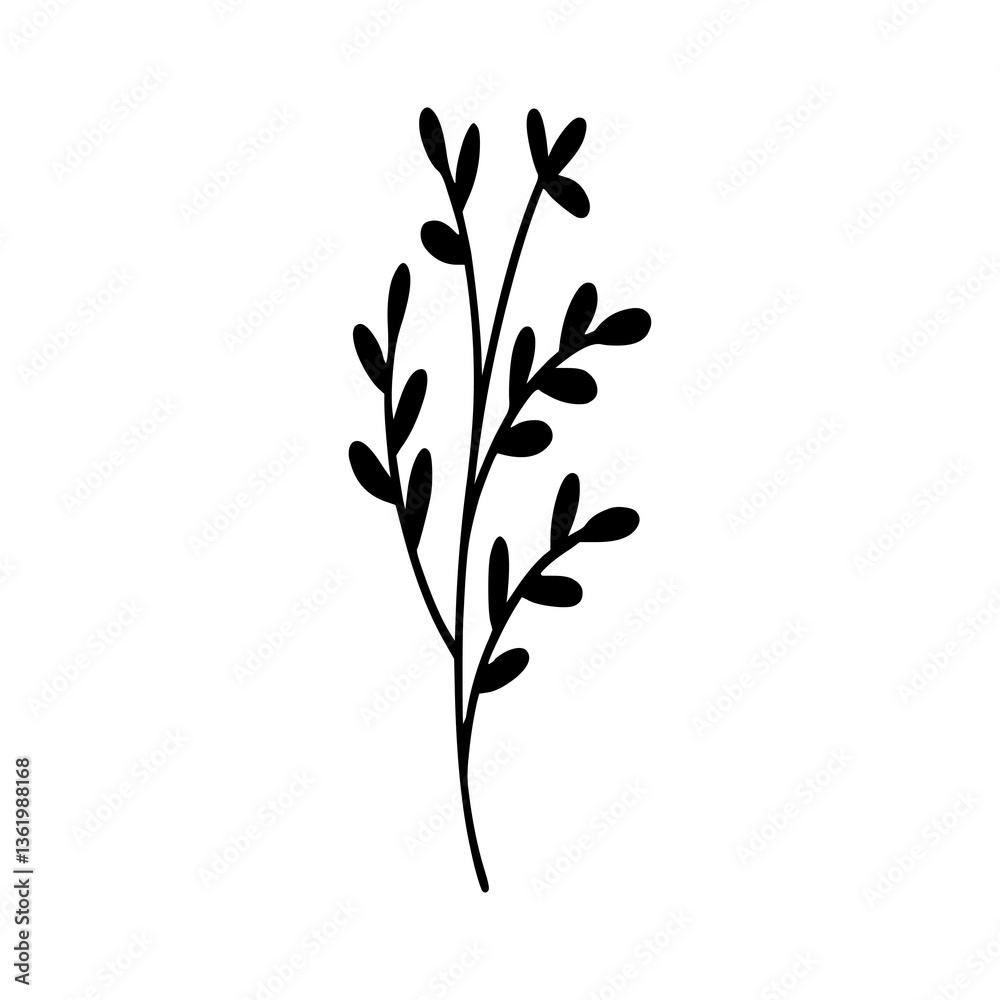 Fototapeta premium Leaves icon