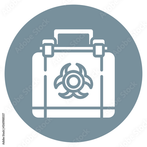 Chemical Spill Kit Vector Icon