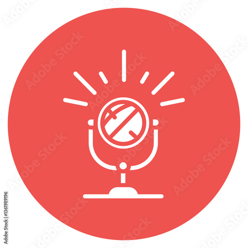 Searchlight Vector Icon
