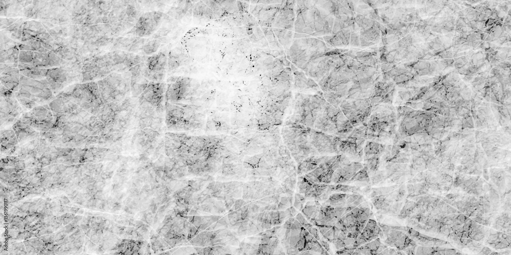 Fototapeta premium Marble texture surface white, gray grunge crack wall design. concrete surface backdrop dirty background. white paper texture. white marble texture. cement concrete wall and ceramic tiles background.