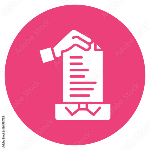 Income Tax Return Vector Icon