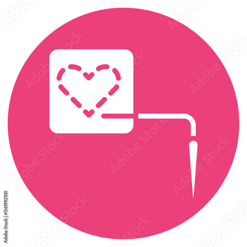 Applique Vector Icon