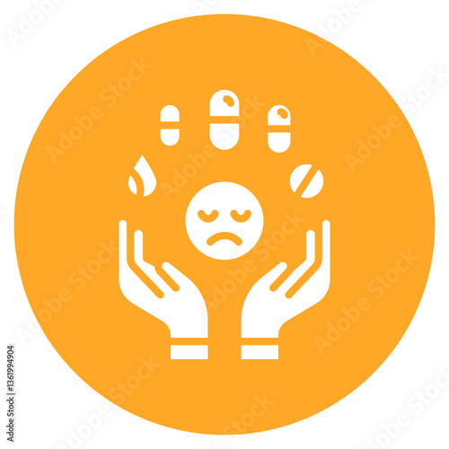Antidepressants Vector Icon