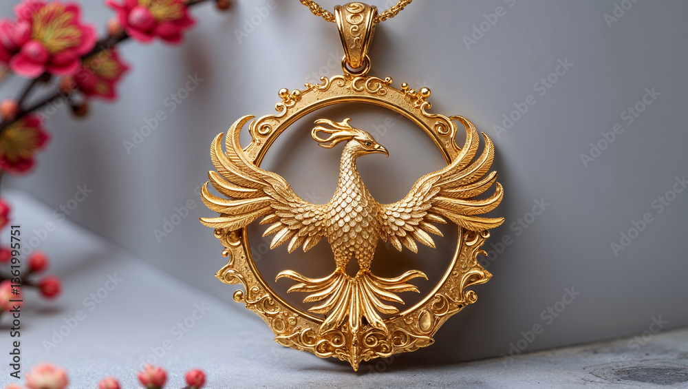Fototapeta premium golden door knocker