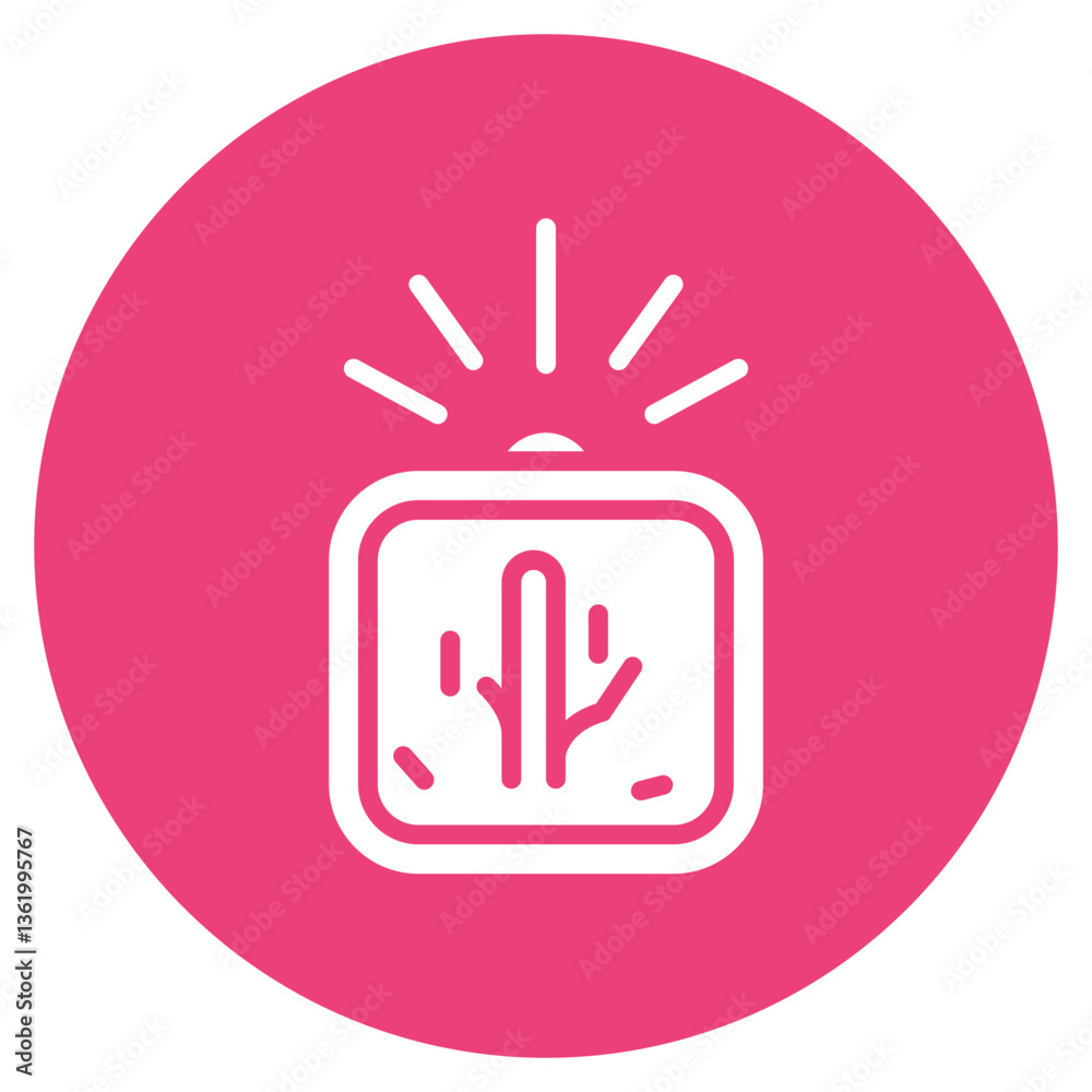 Obraz premium Panic Button Vector Icon