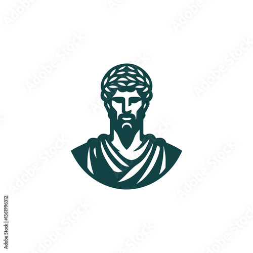 Greek Man Logo
