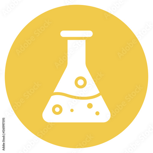 Erlenmeyer Flask Vector Icon