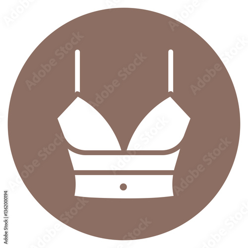 Crop Top Vector Icon