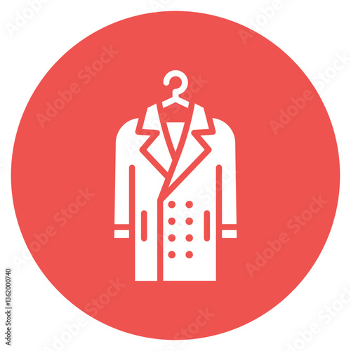 Raincoat Vector Icon