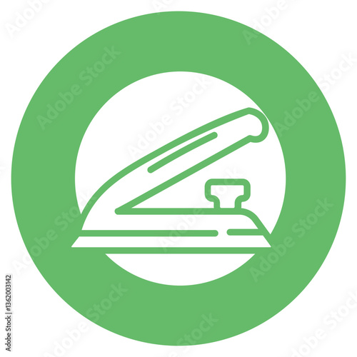 Flat Iron Vector Icon