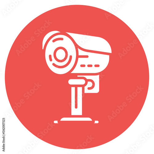 Border Surveillance Vector Icon