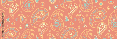 Tribal decorating at cover plant. Ethnic orient a paisley blossom. Flower native a design feminine.