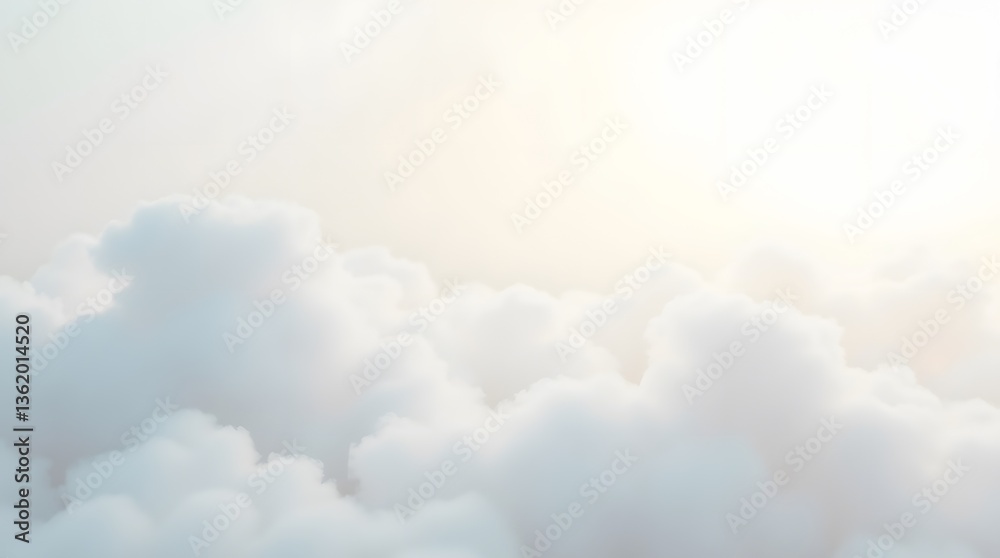 Soft white clouds in a dreamy sky with gentle light, perfect for backgrounds, meditation, nature themes, or spiritual visuals. Soft white clouds in a dreamy sky with gentle light, perfect for backgrounds, meditation, nature themes, or spiritual visuals.