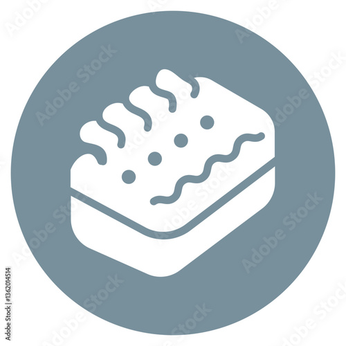 Body Scrubber Vector Icon