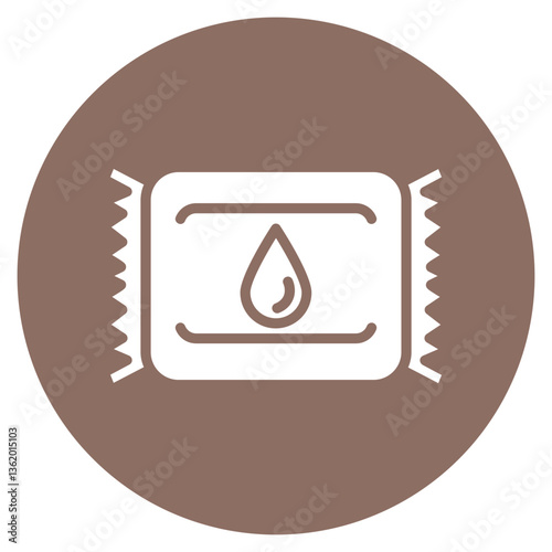 Wet Wipes Vector Icon