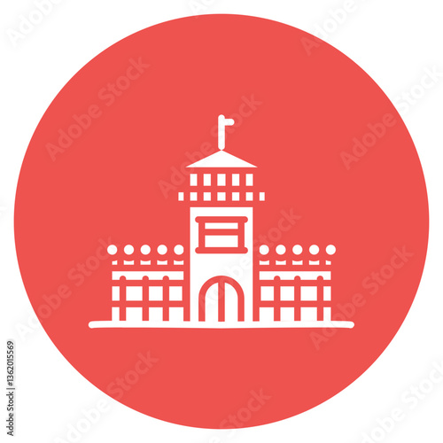 Detention Center Vector Icon