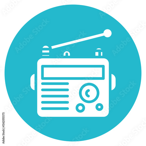 Dispatch Radio Vector Icon