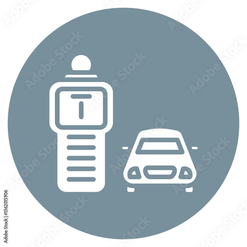 Speed Gun Vector Icon