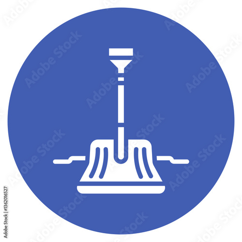 Snow Shovel Vector Icon