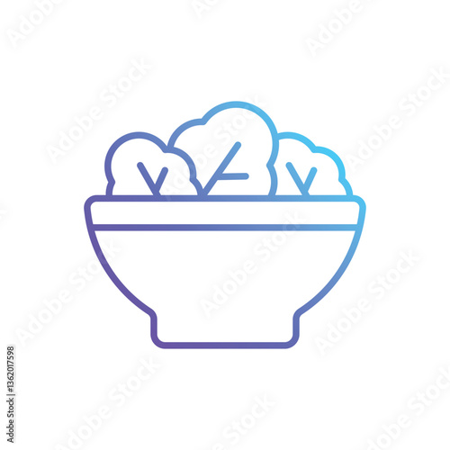 Healthy food Vector icon