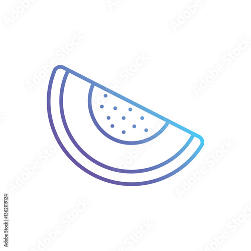 Melon Vector icon