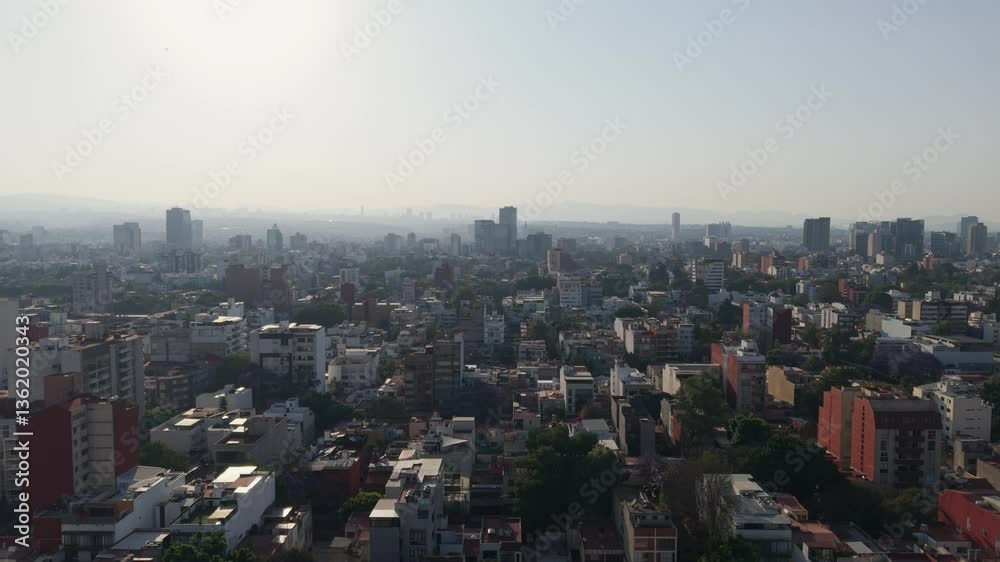 Environmental contingency afternoon in Mexico City Environmental contingency afternoon in Mexico City