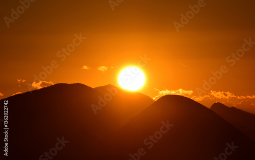 por do sol em nova friburgo