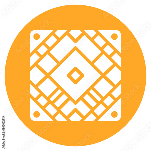 Quilt Vector Icon