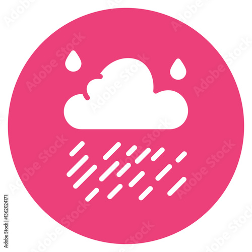 Drizzle Vector Icon
