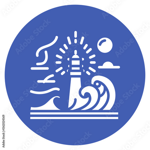 Storm Surge Vector Icon