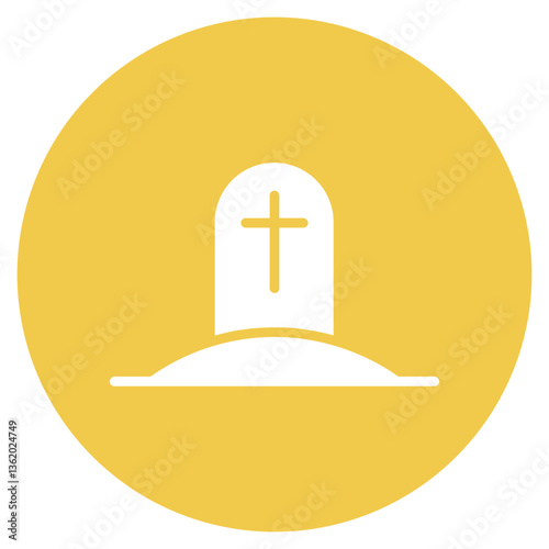 Burial Ground Vector Icon
