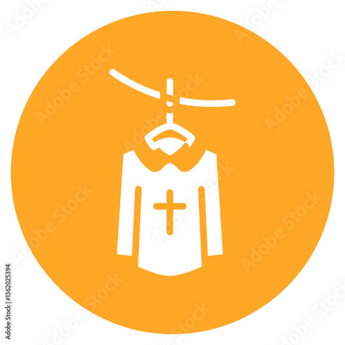 Mourning Clothes Vector Icon