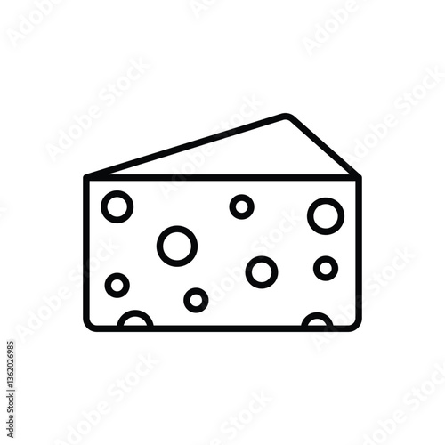 Cheese Vector icon
