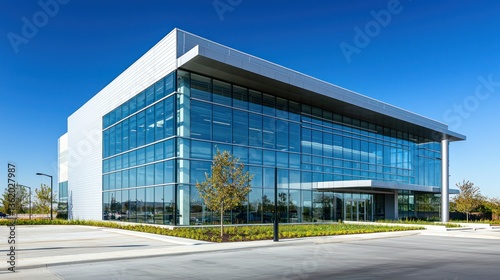 Wallpaper Mural A corporate structure with modern glass designs, combining aesthetics with function Torontodigital.ca