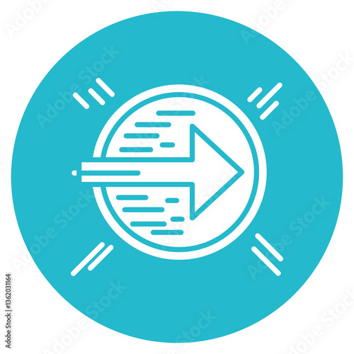 Speed Boost Vector Icon