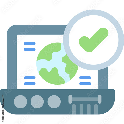 Global Icon Vector Element