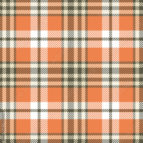 Wallpaper Mural Soft Greyish Brown and Neon Pale Seamless Tartan Textile Design Torontodigital.ca