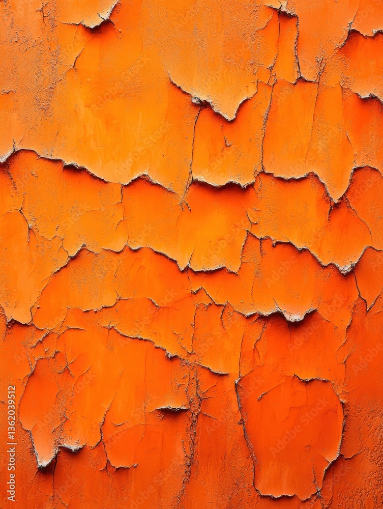 Obraz premium Abstract orange grungy textured background