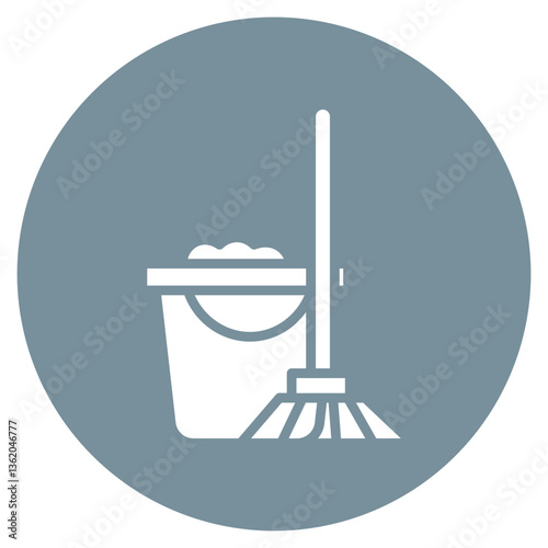 Cleaning Spills Vector Icon