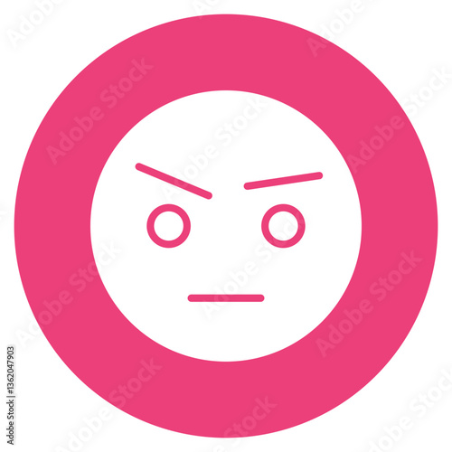 Face with Raised Eyebrow Vector Icon