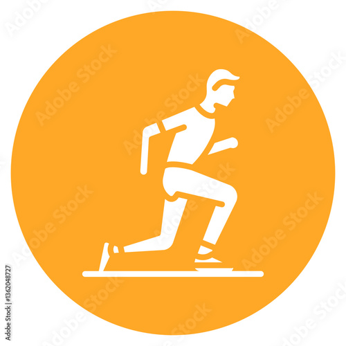 Interval Training Vector Icon