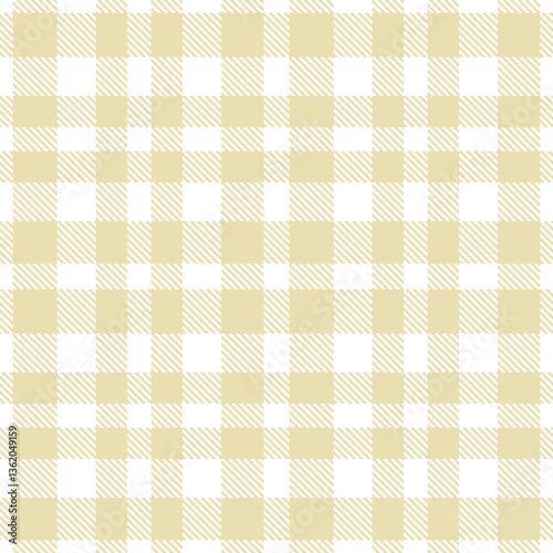 Modern Seamless Tartan in Bright White tones Textile Design Variant 519