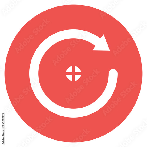 Race Restart Vector Icon
