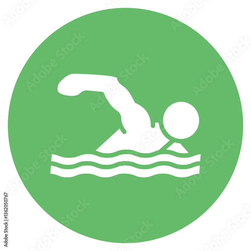 Breaststroke Vector Icon