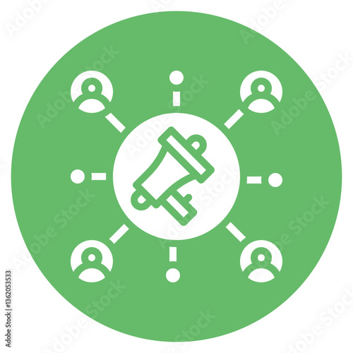 Viral Marketing Vector Icon