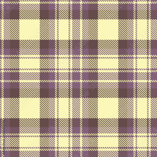 Wallpaper Mural Modern Seamless Tartan in Iridescent Purple Grey tones Textile Design Torontodigital.ca