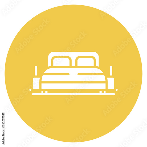 Bed Time Vector Icon