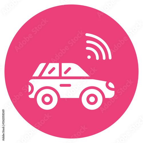 Car Availability Vector Icon