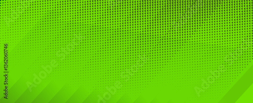 Abstract halftone background with a gradient of green tones and subtle diagonal lines, creating a modern and sleek design.