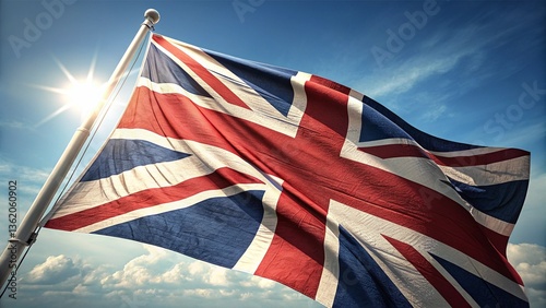 the flag of Great Britain